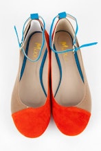 Joia Shoes Roberta Color Block Flats