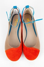 Joia Shoes Roberta Color Block Flats