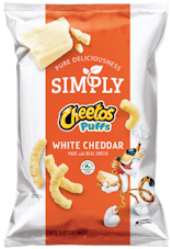 Cheetos Simply Cheetos Puffs White Cheddar 