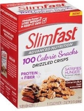 Slim Fast 100 Calorie Snacks Drizzled Crisps