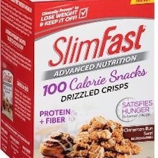 Slim Fast 100 Calorie Snacks Drizzled Crisps