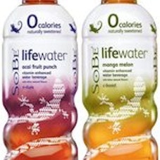 Vitamin Water Sobe Life Water Pomegranate Nutrition Facts