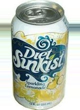 Sunkist Diet Sunkist Sparkling Lemonade