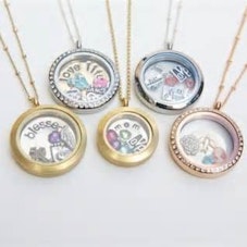 Origami Owl Floating Locket & Charms
