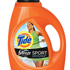 Tide plus Febreze Freshness Sport Liquid Laundry Detergent Review