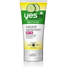 Yes To Cucumbers Natural Sunscreen
